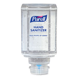 Purell Advanced Gel Hand Sanitizer, Clean Scent, For ES1, 450 mL Refill, 6/Carton