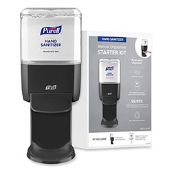 Purell ES4 Manual Hand Sanitizer Starter Kit, Graphite Dispenser