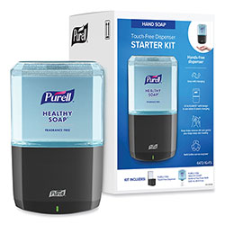 Purell ES6 Touch-Free Hand Soap Starter Kit, Graphite Dispenser