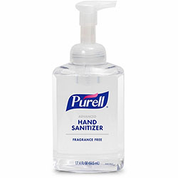 Purell Hand Sanitizer Foam, 1.09 lb, Pump Bottle Dispenser
