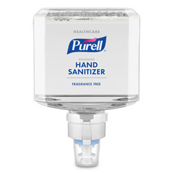 Purell Healthcare Advanced Hand Sanitizer Gentle/Free Foam, 1,200 mL Refill, For ES8 Dispensers, 2/Carton