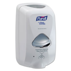 Purell TFX Touch Free Dispenser, 1200 mL, 6.5 in x 4.5 in x 10.58 in, Dove Gray