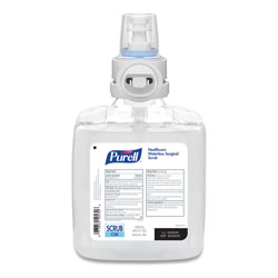 Purell Waterless Surgical Scrub Gel Hand Sanitizer, 1,200 mL Refill Bottle, For CS-8 Dispenser, 2/Carton
