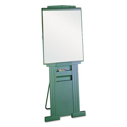Quartet® Duramax Portable Presentation Easel, Adjusts 39 in to 72 in High, Plastic, Gray