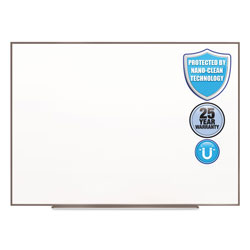 Quartet® Fusion Nano-Clean Magnetic Whiteboard, 72 x 48, Silver Frame