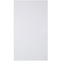 Quartet InvisaMount Vertical Magnetic Glass Dry-Erase Boards, 42 x 74, White Surface