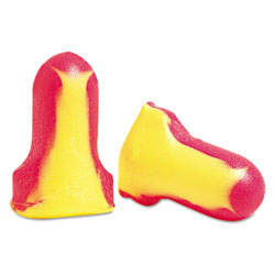 R3 Safety LL-1 Laser Lite Single-Use Earplugs, Cordless, 32NRR, Magenta/Yellow, 200 Pairs