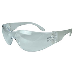 Radians USA Safety Eyewear, Clear Lens, Polycarbonate, Clear Frame