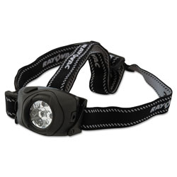 Rayovac Virtually Indestructible LED Headlight, 3 AAA Batteries (Included), Black