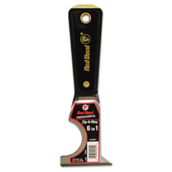 Red Devil Painter's 6-in-1 Tool, 2-1/2 in Wide, Stiff Blade