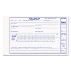 Rediform Driver's Daily Log Book, Two-Part Carbonless, 8.75 x 5.38, 31 Forms Total (REDS5031NCL)