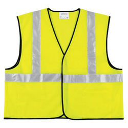 River City Class II Economy Safety Vest, Large, Lime