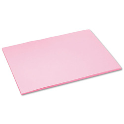 Riverside Paper Construction Paper, 76 lbs., 18 x 24, Pink, 50 Sheets/Pack