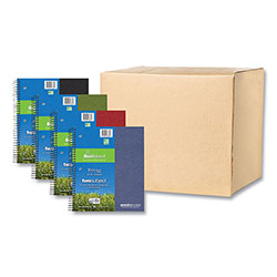 Roaring Spring Paper Earthtones BioBased 2 Subject Notebook, Med/College Rule, Random Asst Covers, (100) 11x9 Sheets, 24/CT,Ships in 4-6 Bus Days
