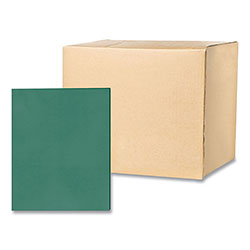 Roaring Spring Paper Pocket Folder, 0.5 in Capacity, 11 x 8.5, Green, 25/Box, 10 Boxes/Carton