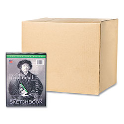 Roaring Spring Paper Sketch Pad, Unruled, Rembrandt Photography Cover, (30) 9 x 12 Sheets,12/Carton