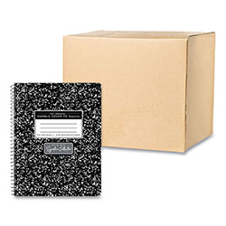 Roaring Spring Paper Spring Signature Composition Book, Med/College Rule, Black Marble Cover, (70) 9.75 x 7.5 Sheet, 24/CT