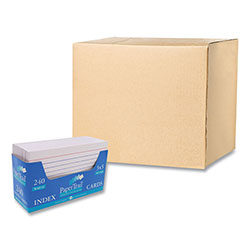 Roaring Spring Paper Trayed Index Cards, Narrow Rule, 3 x 5, 240 Cards/Tray, 36/Carton