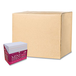 Roaring Spring Paper Trayed Index Cards, Narrow Ruled, 3 x 2.5, 200/Tray, 36/Carton