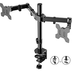 Rocelco RDM2 Desk Mount for LCD Monitor