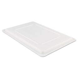 Rubbermaid Food/Tote Box Lids, 26 x 18, White, Plastic (3502WH)
