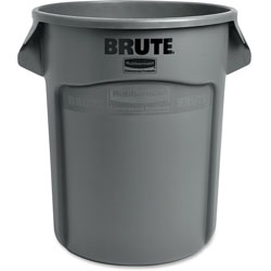 Rubbermaid Gray Round Brute Container, 20 Gallon