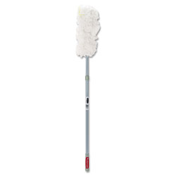 Rubbermaid HiDuster Dusting Tool with Straight Lauderable Head, 51 in Extension Handle
