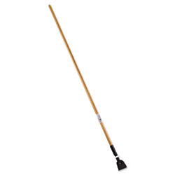 Rubbermaid Snap-On Hardwood Dust Mop Handle, 1.5 in dia x 60 in, Natural