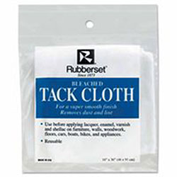 Rubberset Tack Cloth, 18 in W x 36 in L, Cotton