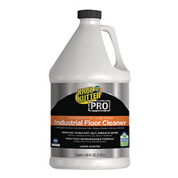 Krud Kutter Concentrated Low Foam Industrial Floor Cleaner, Lemon Scent, 1 gal Bottle, 4/Carton