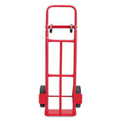 Safco Convertible Hand Truck, 500 600 Lb Cap, 18"x16"x51, Red
