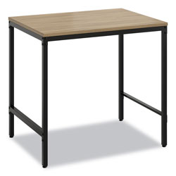 Safco Simple Study Desk, 30.5 in x 23.2 in x 29.5 in, Walnut