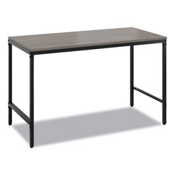 Safco Simple Work Desk, 45.5 in x 23.5 in x 29.5 in, Gray