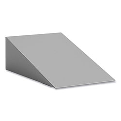 Safco Single Sloped Metal Locker Hood Addition, 12w x 18d x 6h, Gray