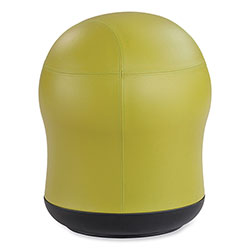 Safco Zenergy Swivel Ball Chair, Backless, Supports Up to 250 lb, Green Seat Vinyl