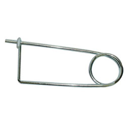 Safety Pins Safety Pin, Small, 2-1/2 in W, 9 in L, 3/16 in dia, Zinc Plated