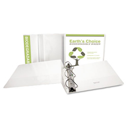 Samsill EcoChoice 5 in View Binder, White