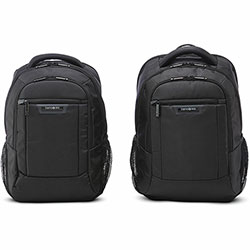 Samsonite Classic Business 2.0 Carrying Case (Backpack) for 13 in to 15.6 in Notebook, 17 in Height x 7.3 in Width x 11.3 in Depth, Medium Size, Unisex