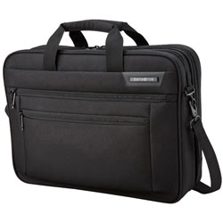 Samsonite Classic Business 2.0 Carrying Case (Briefcase) for 17 in Notebook - Black - Handle, Carrying Strap, Shoulder Strap - 12.5 in, x 17.5 in x 4.5 in Depth - 1 Pack