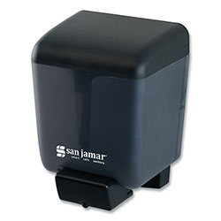 San Jamar Classic Bulk Soap Dispenser, 30 oz, 3.97 x 4.92 x 6.64, Black