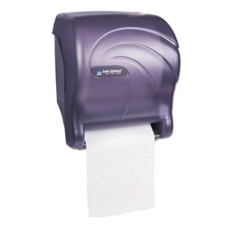 San Jamar Tear-N-Dry Essence Touchless Towel Dispenser, 11.75x9 1/8x14 7/16, Black Pearl