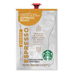 Starbucks FLAVIA Coffee Freshpacks, Blonde Espresso, 0.25 oz Freshpack, 72/Carton