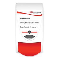 SC Johnson Professional® Sanitizer Dispenser, 1 L, 4.92 x 4.6 x 9.25, White, 15/Carton