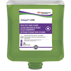 SC Johnson Solopol Medium Heavy-Duty Hand Wash, Lime Scent, 67.6 fl oz (2 L), 4 / Carton