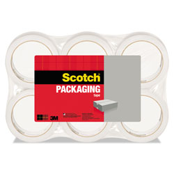 Scotch™ 3350 General Purpose Packaging Tape with Dispenser, 3 in Core, 1.88 in x 109 yds, Clear, 6/Pack