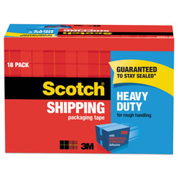 Scotch™ 3850 Heavy-Duty Packaging Tape Cabinet Pack, 3 in Core, 1.88 in x 54.6 yds, Clear, 18/Pack
