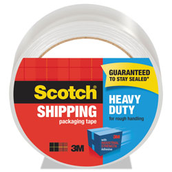 Scotch™ 3850 Heavy-Duty Packaging Tape, 3 in Core, 1.88 in x 54.6 yds, Clear