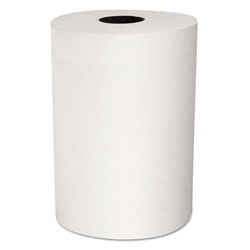 Scott® Slimroll Towels, Absorbency Pockets, 8 in x 580 ft, White, 6 Rolls/Carton