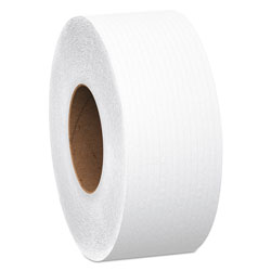 Scott® Essential Extra Soft JRT, Septic Safe, 2-Ply, White, 3.55 in x 750 ft, 12 Rolls/Carton