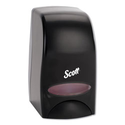 Scott® Essential Manual Skin Care Dispenser, For Traditional Business, 1,000 mL, 5 x 5.25 x 8.38, Black (KCC92145)